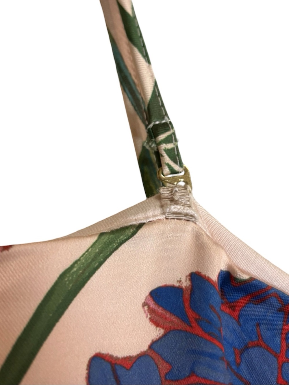 Free People Botanical Maxi Dress Spring Combo Floral Strappy Slip NWT Medium - Picture 9 of 14